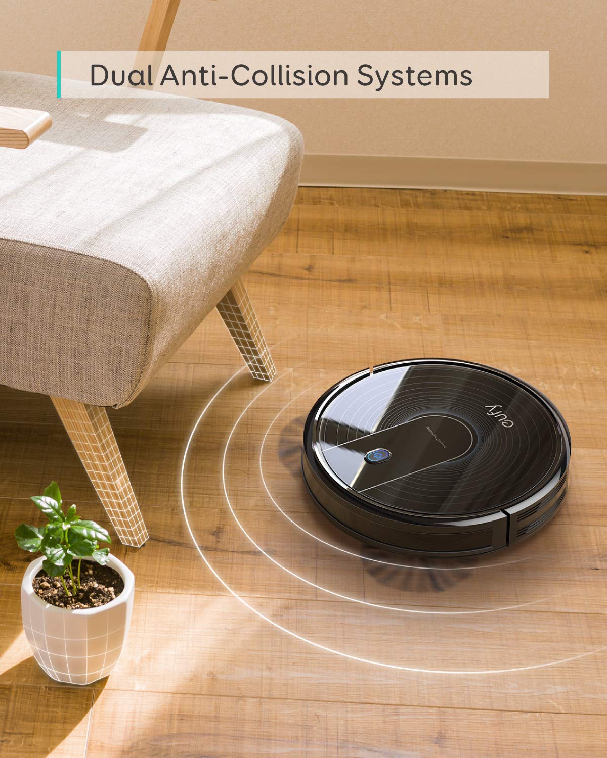 EUFY BOOSTIQ ROBOVAC 11S PLUS (Slim) SUPERTHIN 1500Pa ROBOTIC VACUUM