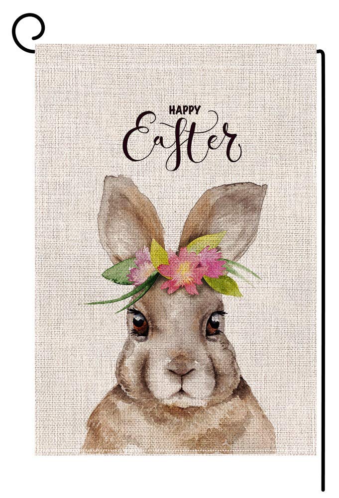 Best Garden Flag Double Sided Bunnies