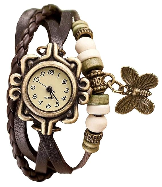 Capture Fashion Analogue White Dial Women's Watch Brown Dori Best Gift for Women