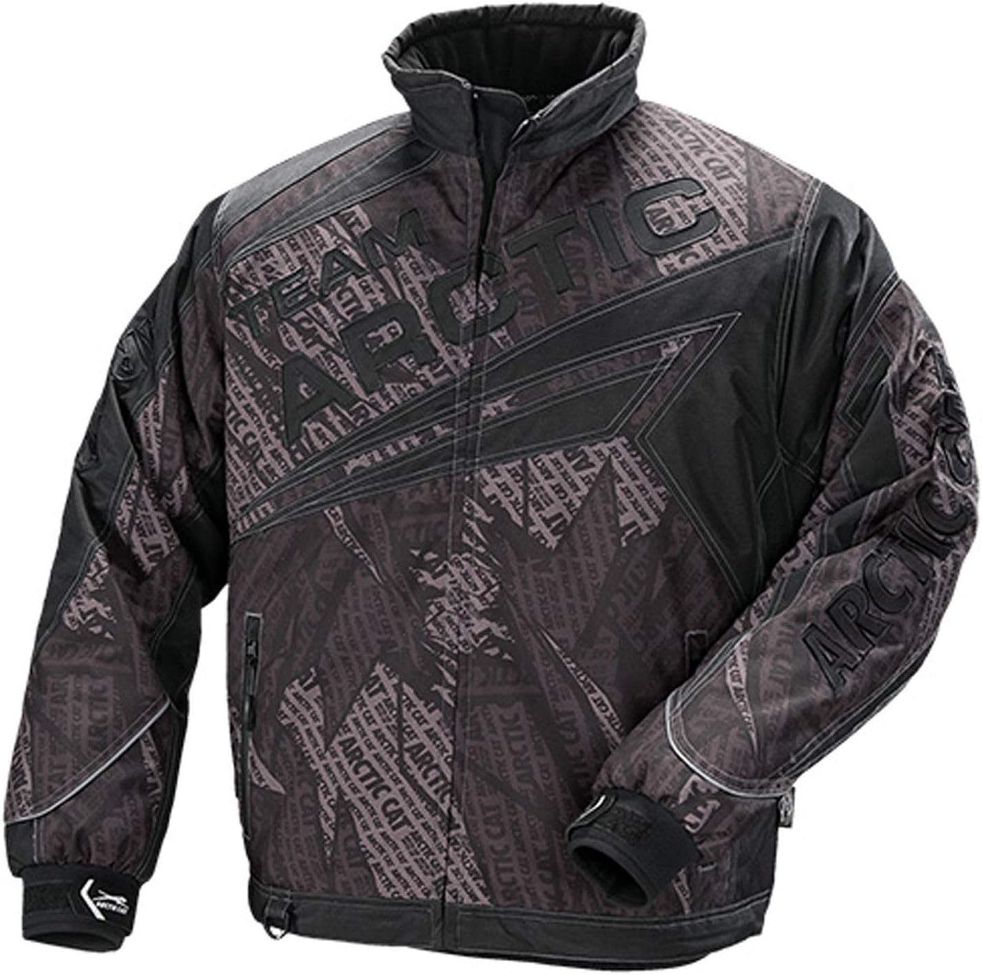 Arctic Cat Mens Jacket Black Medium Artic Cat 5270 642 Motorcycle Powersports Jackets