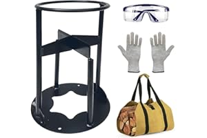 EXTOLE Kindling Splitter for Wood，Wood Splitter for Outdoor Camping & Home （Black）