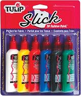 Tulip I Love To Create Dimensional Fabric Paints Slick 1.25oz 6pk view 1