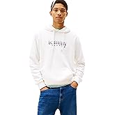 Tommy Jeans mens Medium Weight Hoodie Sweatshirt With Signature Printed Archival Graphic