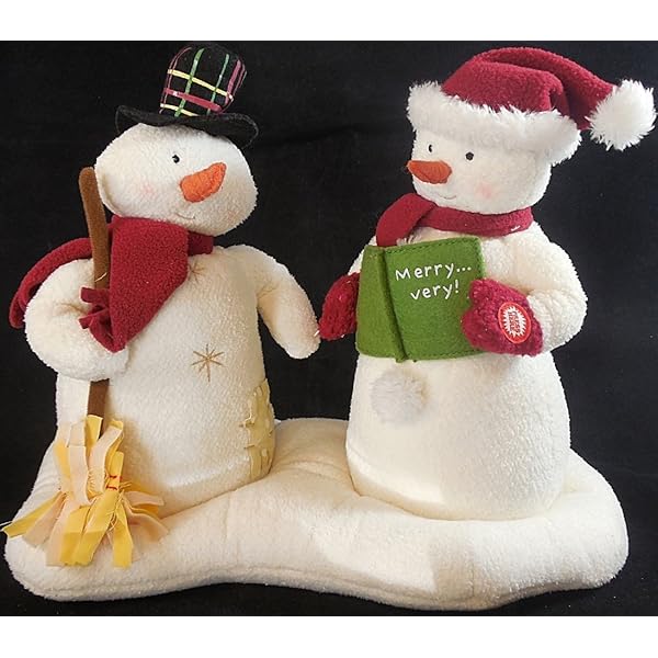 hallmark singing snowman playing piano
