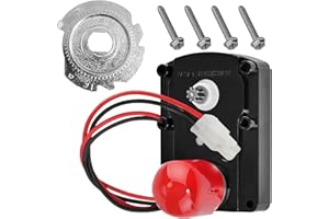 ROSARIN 7384691 7286039 WS26X10021 7281291 Water Softener Motor and Cam Gears for High Flow 1" systems, Cam Gears Part Number 7283489, Original OEM Part with Screws