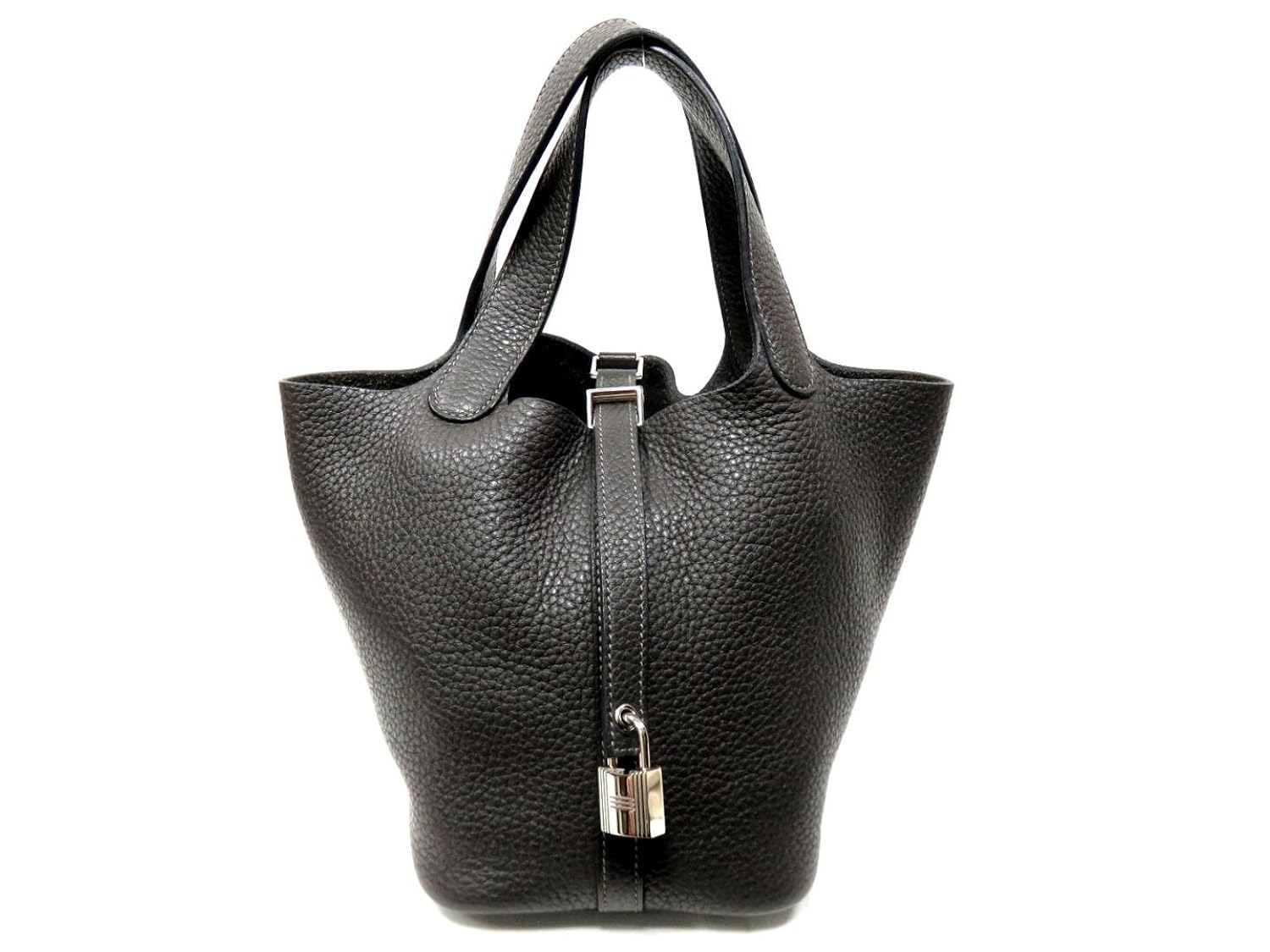 割引クーポン ハンドバッグ ピコタンロックpm Hermes エルメス グラファイト B07fs96dt8 中古 トリヨンクレマンス トートバッグ Csam Archives Gov Ua