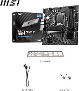 MSI PRO B760M-P DDR4 Motherboard Micro-ATX LGA 1700 14th 13th 12th Gen Intel view 7