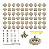 Dickno 60 PCS Car Roof Headliner Repair Kit, Auto