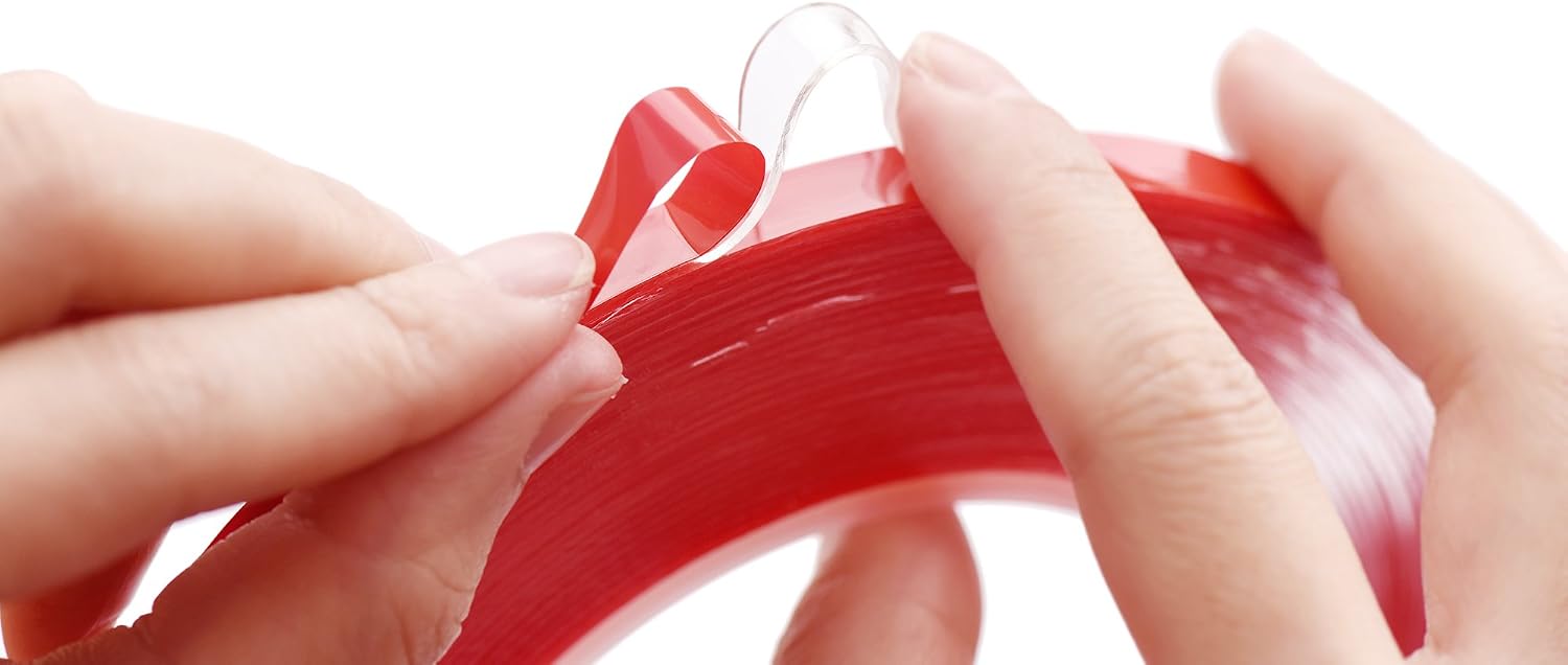 FiveSeasonStuff Multi-Purpose Strong Double Sided Adhesive Acrylic Tape 10 Metre 1mm x 10mm No Residue & Waterproof - Image 3