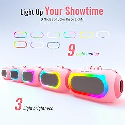 SUDOTACK Karaoke Machine for Adults Kids with 2