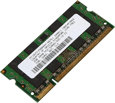 Gkhowiu 2GB DDR2 667MHz PC2 5300 SODIMM Laptop Memory 1.8V 200PIN