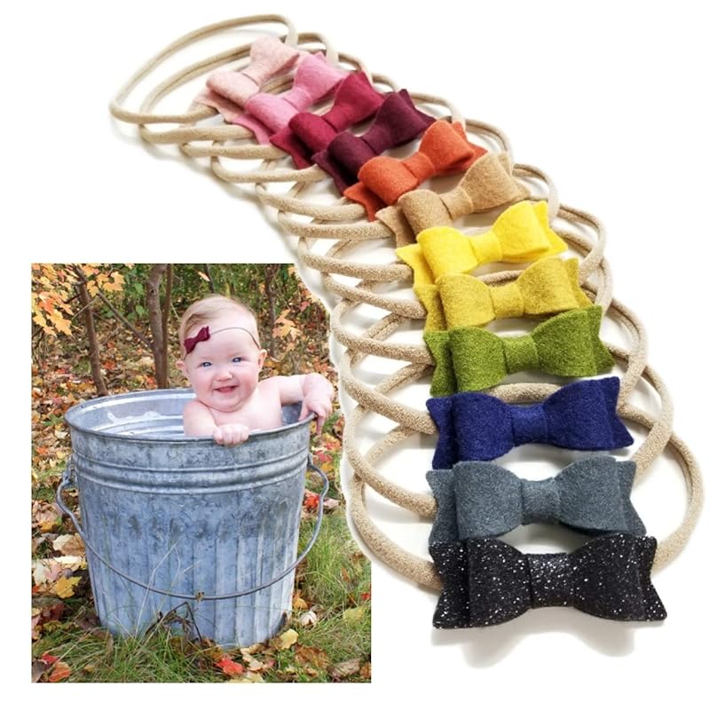 fall bows for baby girl