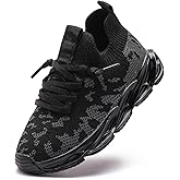 DADAWEN Toddler/Little Kid Boys Girls Lightweight Breathable Sneakers Strap Athletic Tennis Shoes for Running Walking