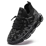 DADAWEN Boys Girls Lightweight Breathable Sneakers