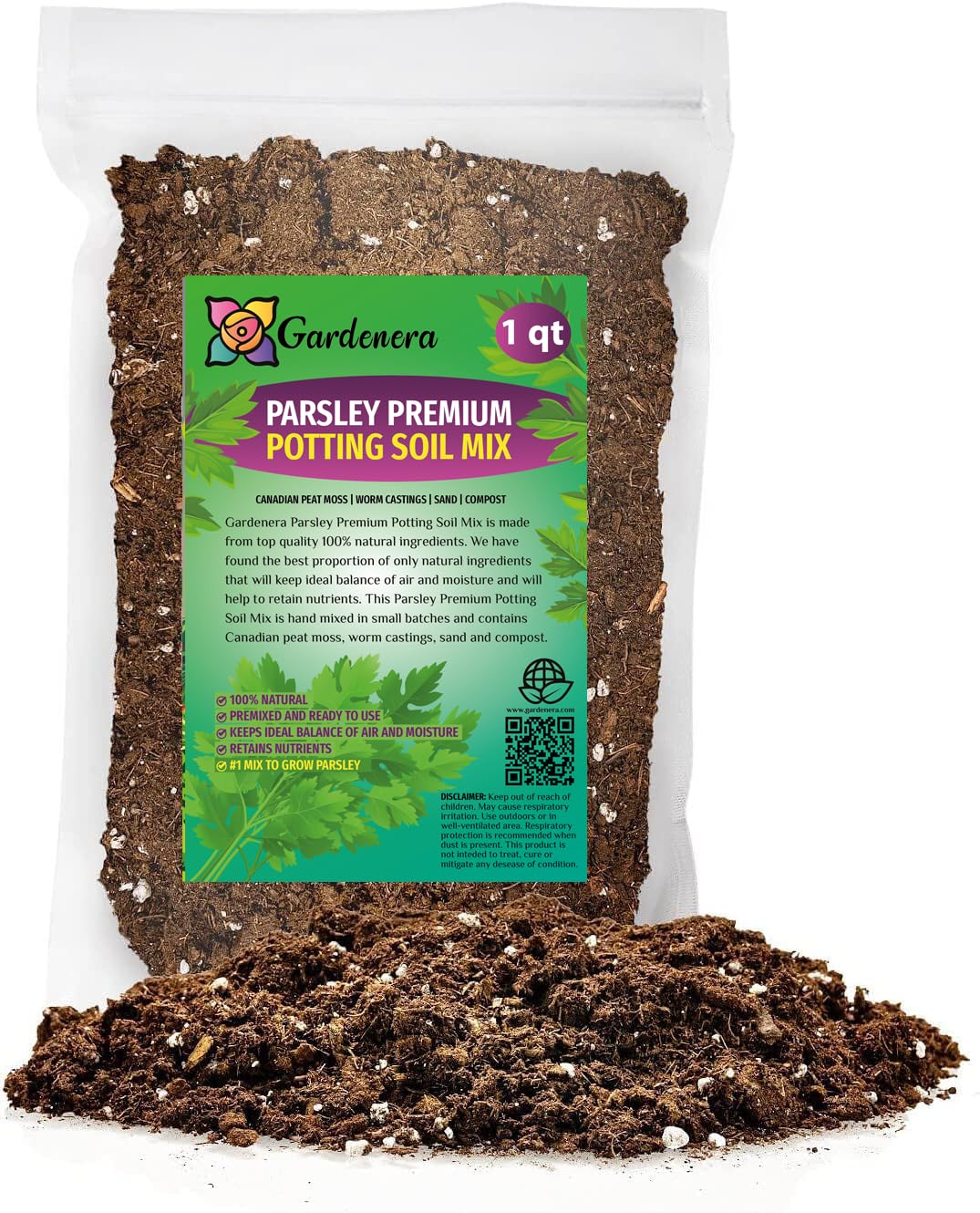Gardenera Premium Parsley Plant Potting Mix