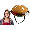 Nicky Bigs Novelties Mini Food Hat Headband - Vendor Costume Attire Accessory - Fun Headband for Adults