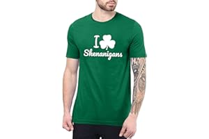 DECRUM St Patricks Day Shirt Men - Irish Patty's Lucky Shamrock Saint Patricks Day Shenanigans Outfit for Man
