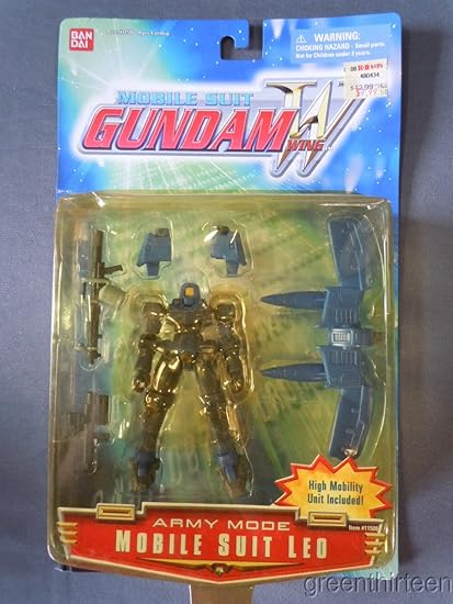 Amazon Com Wing Gundam Mobile Suit Leo Army Mode Toys Games