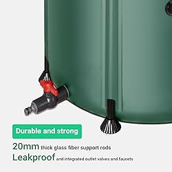 FAMIROSA 50 Gallon / 200L Collapsible Rain