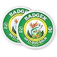 Badger Bug Repellent Tin, Organic Deet-Free Mosquito Repellent with Citronella, Family Friendly Pleasant Smelling Insect Repellent, Easy to Use, 2 oz Tin, 2-Pack