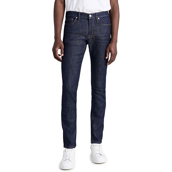 FRAME Men's L'Homme Skinny Jeans, Fade to Grey, 28 at Amazon
