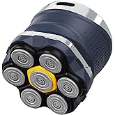 Clicar Head shavers for Bald Men,Magnetic Detachable Head Shaver,Wet or Dry Beard Trimmer for Men,7D IPX7 Waterproof Razors for Men,Type-C Digital Display Electric Razor for Men,Better Gifts for Men