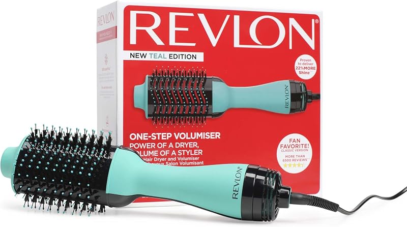 Revlon One-Step Hair Dryer And Volumizer Teal Edition