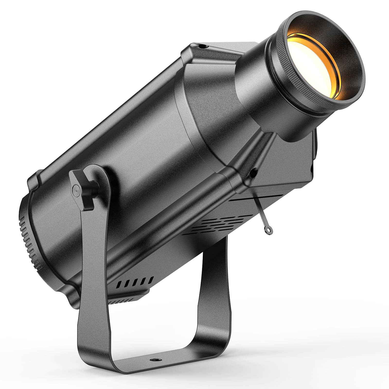 Photo 1 of Fancybling LEKO Profile Stage Spotlights, 100W Cool & Warm White COB Lights,3200K-5600K, Zoom Control & DMX512 Par Ellipsidal Lights, 6CH Manual Focus LED Spotlights for Show Stage Event, 1 Pack