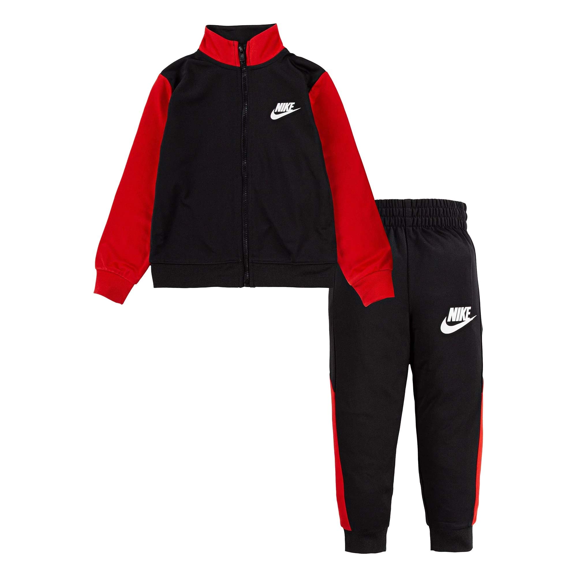 Red Just Do It Jogging Suit Nike Boys' Color Block Just Do It