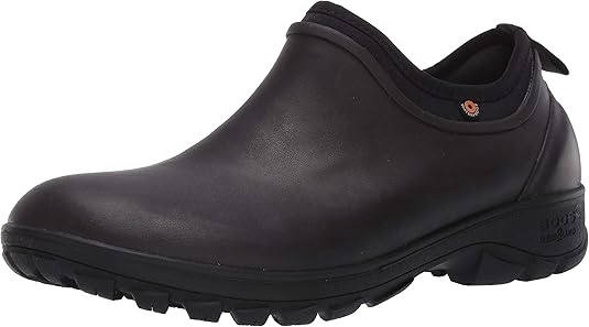 bogs men's sauvie slip on low height chukka rain boot