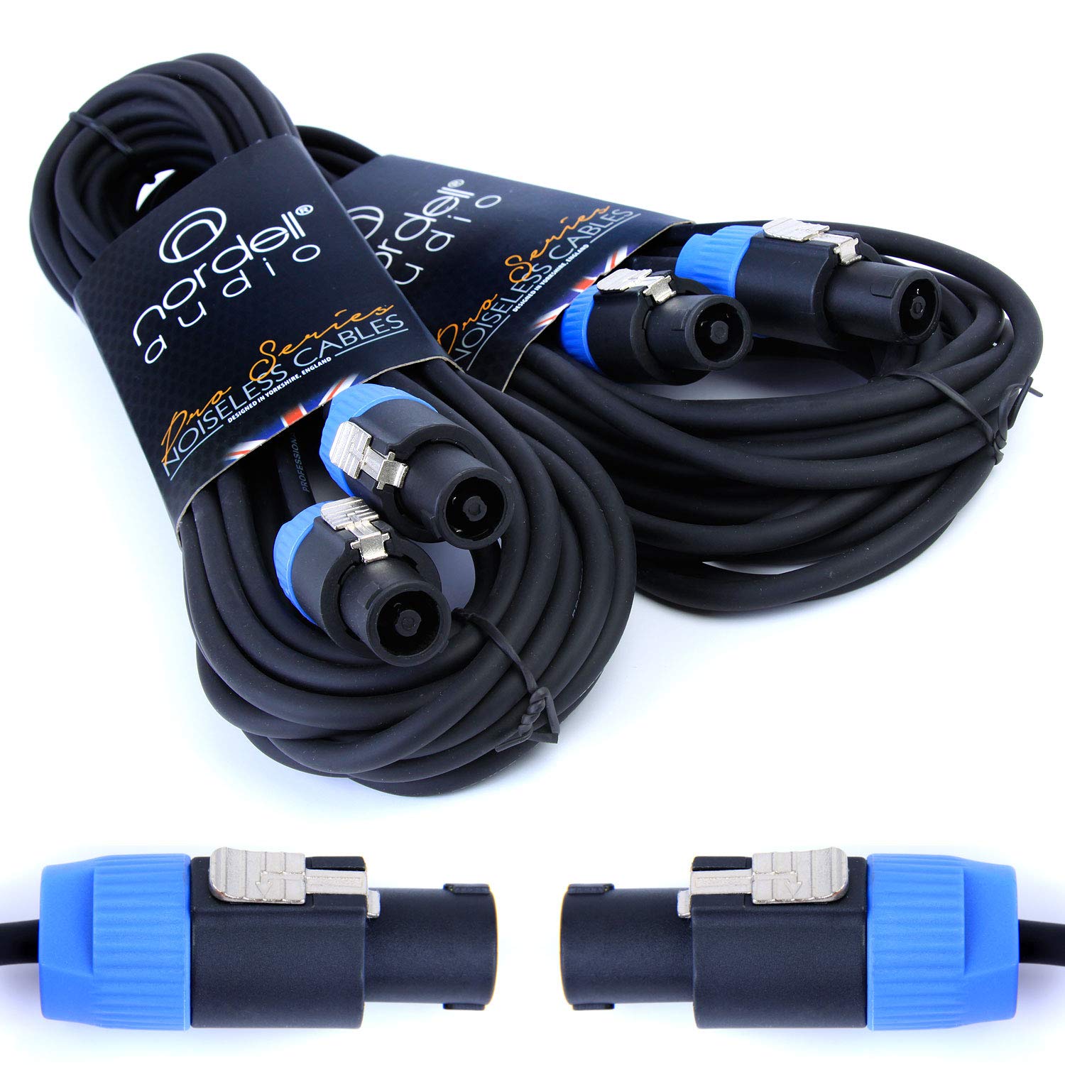 1 x 10 metre (10m) Speakon Compatible Speaker Leads/Cables - PA systems