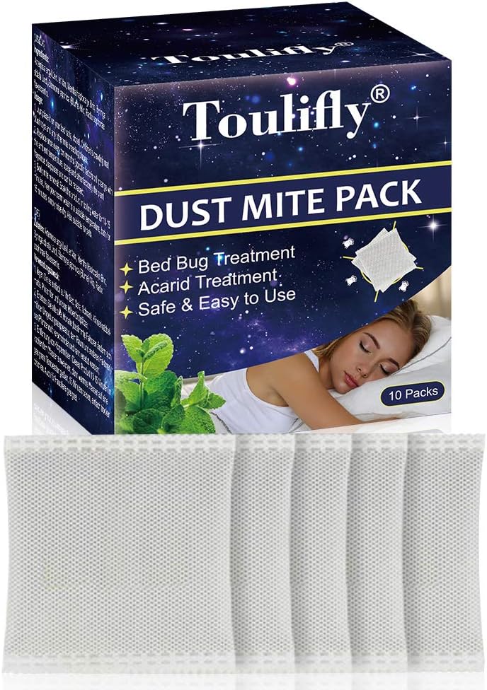 Dust Mite Treatment, Natural Herbal Mite Exterminating Pad, Anti-mite Pad Cushion