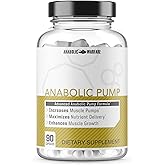 Anabolic Pump, Advanced Pump Formula, Increase Muscle Pumps*, Maximize Nutrient Delivery* (90 Capsules)