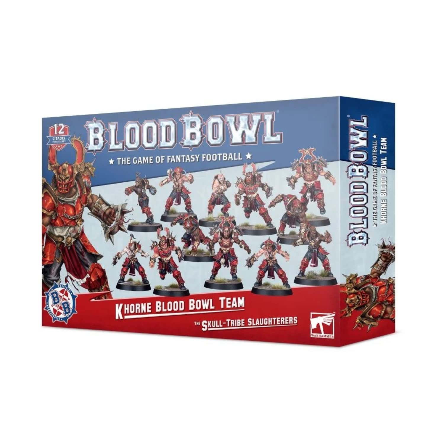 Blood Bowl - Team Khorne : Skull-tribe Slaughterers