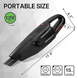Shop-Vac Cordless Handheld Vacuum Cleaner, 12.0