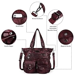 Angelkiss Purses and Handbag for Women Soft PU