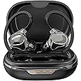 EDKKIE Wireless Bluetooth Earbuds for Small Ears Canal, Running Headphones with Microphone, IPX7 Waterproof, Noise Isolation Wireless Earphones for Sport and Working Out