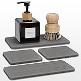 evory Set of 4 Water Absorbent Diatomite