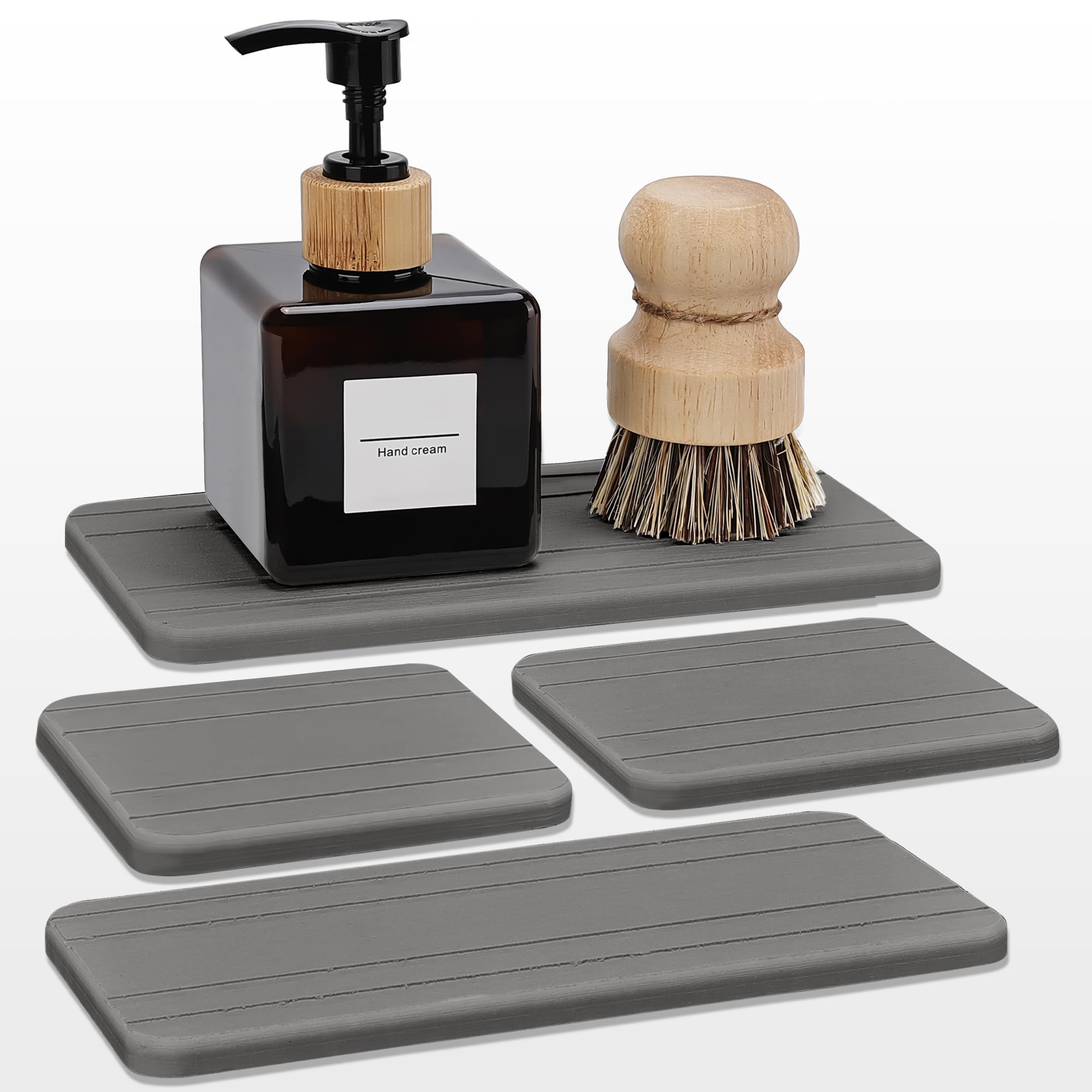 evory Set of 4 Water Absorbent Diatomite