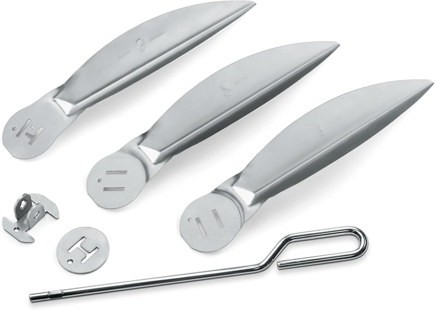 Weber 7444 22-1/2-Inch One-Touch Cleaning System Kit for Grills, Silver : Grill Scrapers : Garden & Outdoor