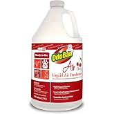 OdoBan Professional Series Ready-to-Use Air Cherry Liquid Air Freshener, Made in the USA, Cherry Scent, 1 Gallon