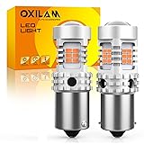 OXILAM 7507 PY21W BAU15S LED Bulbs Amber Yellow