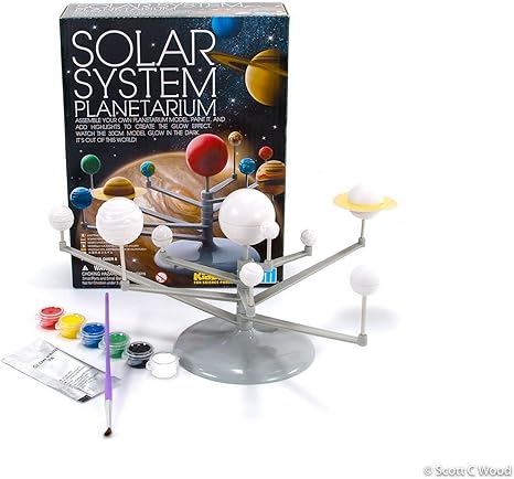 4m Solar System Planetarium Diy Glow In The Dark Astronomy Planet Model Stem Toys Gift For Kids Teens Girls Boys
