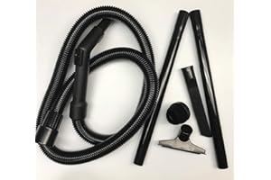 MP MARESH PRODUCTS Maresh Products Compatible Replacement for Shop Vac and Rigdit Style Vacuum Cleaners Commercial Grade Hose with Tool Set, Has 2 1/4" Machine End Coupling and Uses the Standard 1 1/4" Hose Attachments.