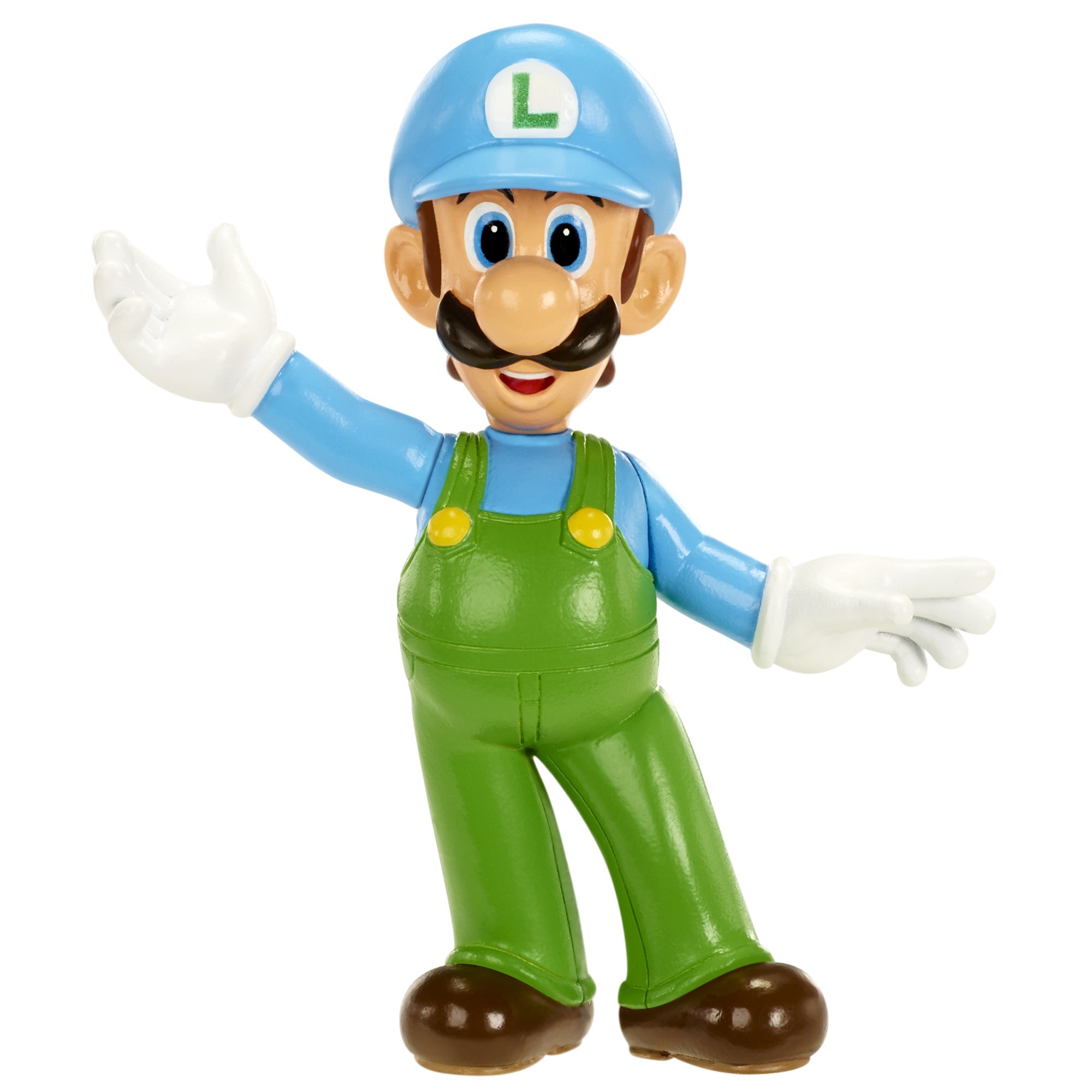 Nintendo Mini Figur (6cm) W2 - Ice Luigi