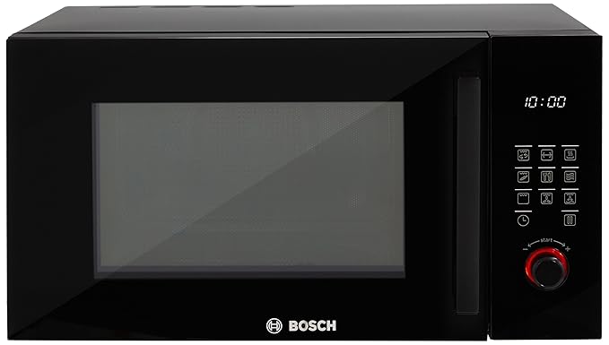 Bosch 28 L Convection Microwave Oven (HMB45C463X, Black) with Borosil Starter Kit