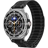 Spigen for Galaxy Watch 8 Band, Compatible with Samsung Galaxy Watch 8 44/40mm, 8 Classic 46mm (2025) WBF0 Lightweight Fabric Strap