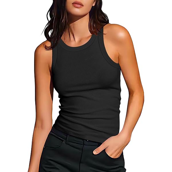 Amazon.com: Sympli Womens Deep V Trapeze Tank, Comfortable