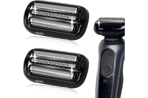VIDSA Series 5 Series 6 53B Shaver Replacement Head for New Gens S5 S6 Razors, Compatible with 6072cc, 6090cc, 6020s, 6040cs, 6075cc, 5018s, 5049cs, 5035s…(2 Count)