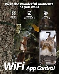 usogood WiFi Trail Camera, 32MP 2.7K 30fps Game